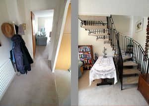 Hallway and Stairs- click for photo gallery